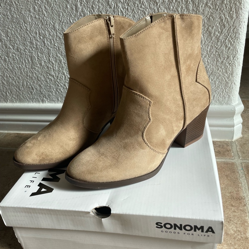 Price Reduced ⚡️ Tan Sonoma Ankle Boots - brand new